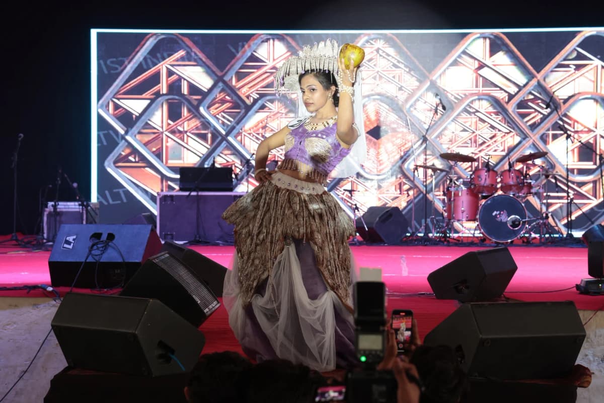 Ganeshi Lal Agrawal University Night Show