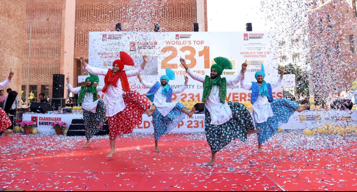 Chandigarh University Online Cultural Dance 