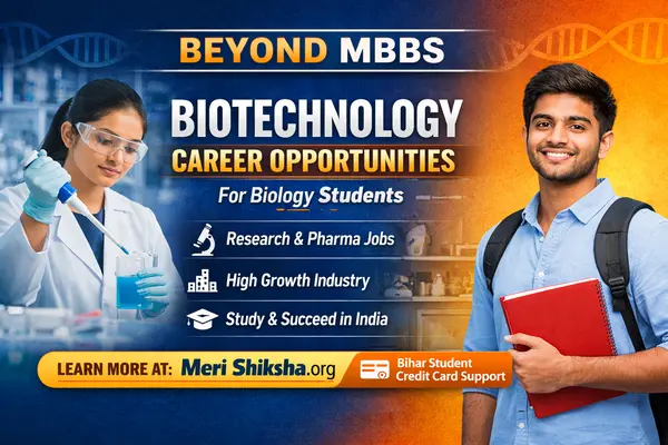 Biotechnology: A Powerful Career Option Beyond MBBS for Biology Students